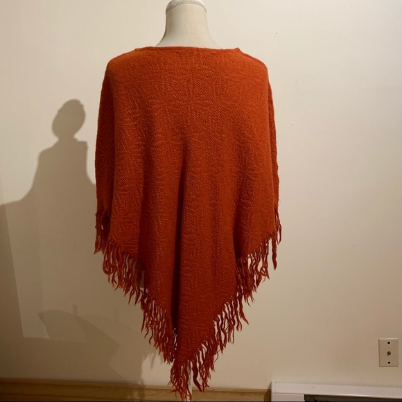 Alpaca Wool Poncho Made in Bolivia - Picture 7 of 16